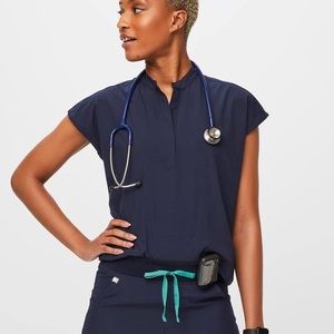 Navy Rafaela Top Figs